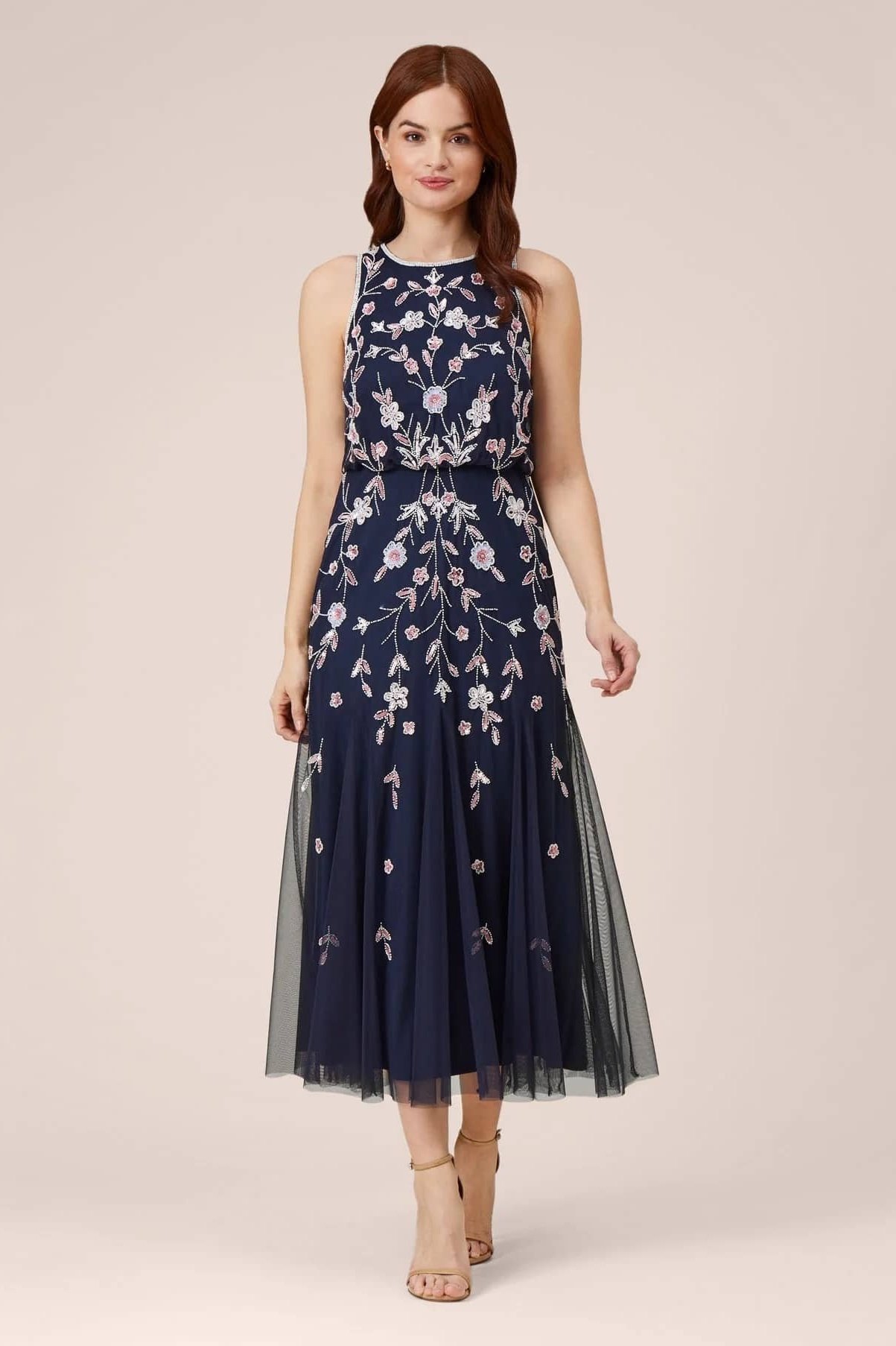 white fit and flare dress Party in Longer Length 18 / Ivory Select your size:13 15% METALLIC Red Black Ball Gown Product Features