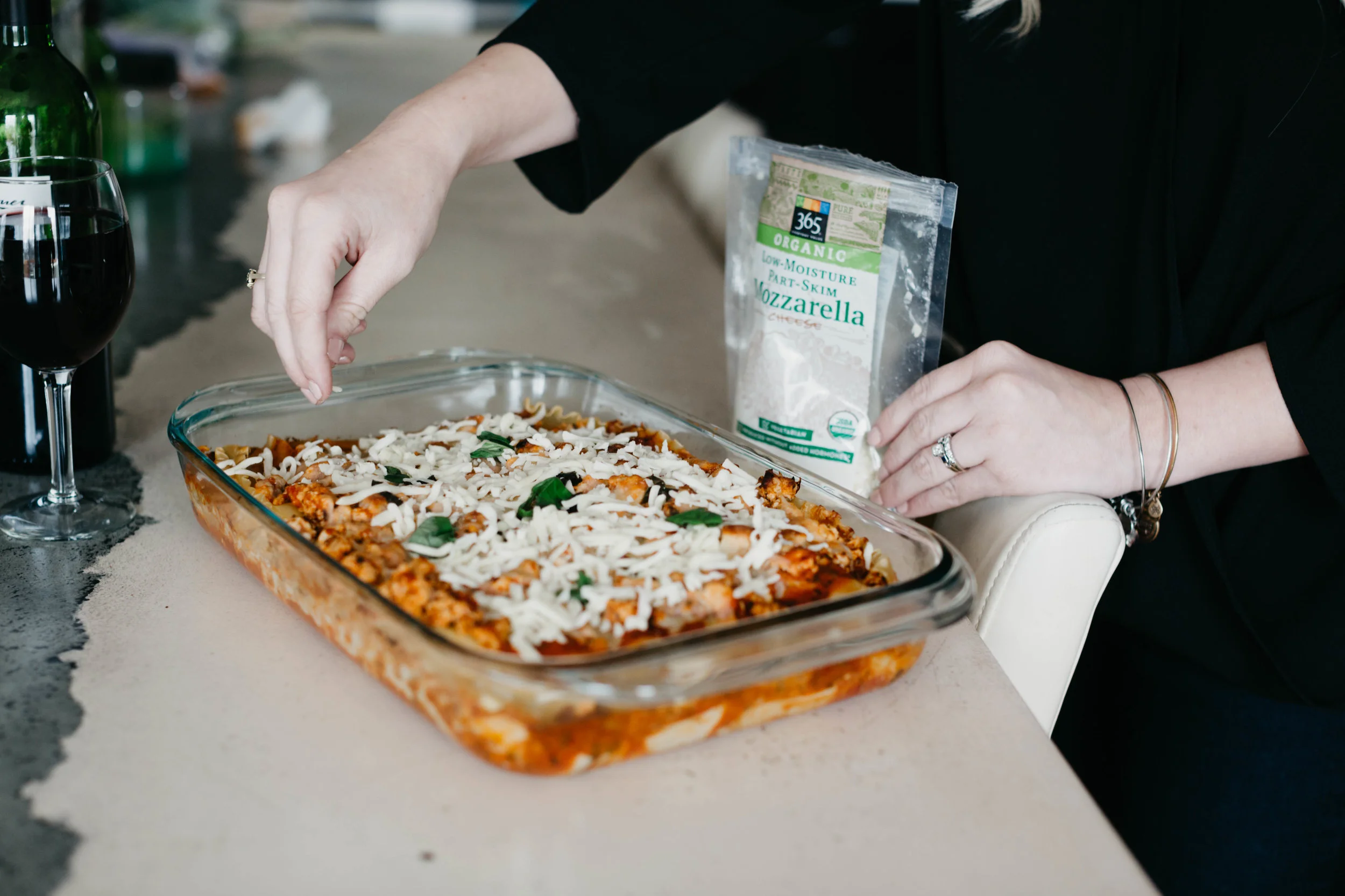 FIT LASAGNA (KALE + GROUND TURKEY)