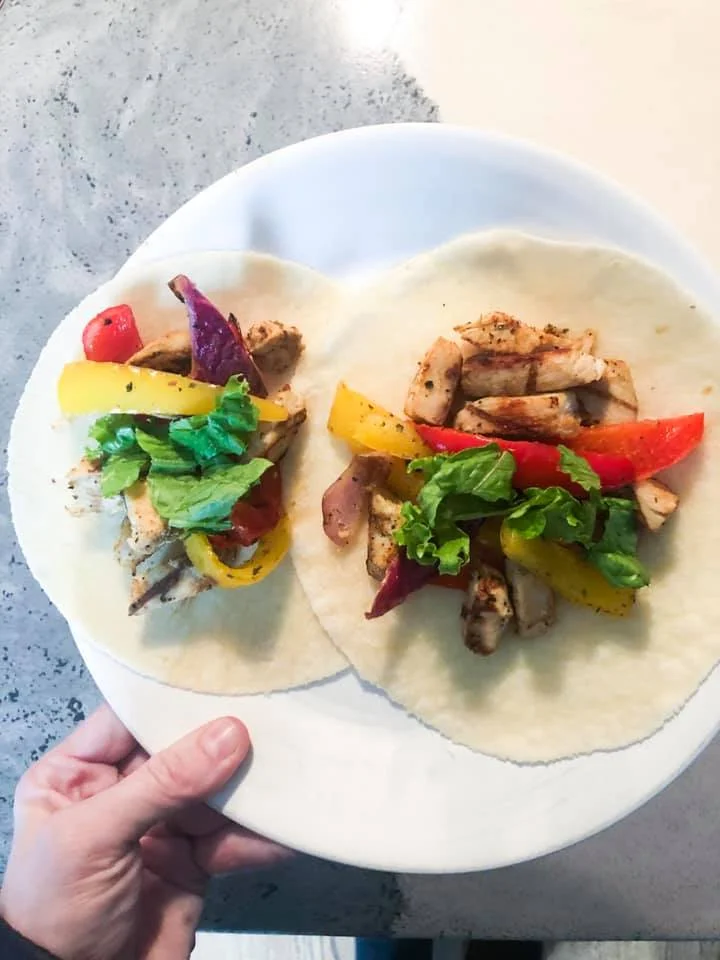 One Pan Chicken Fajitas