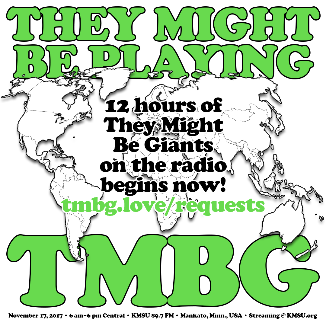 IT'S TMBG TIME!