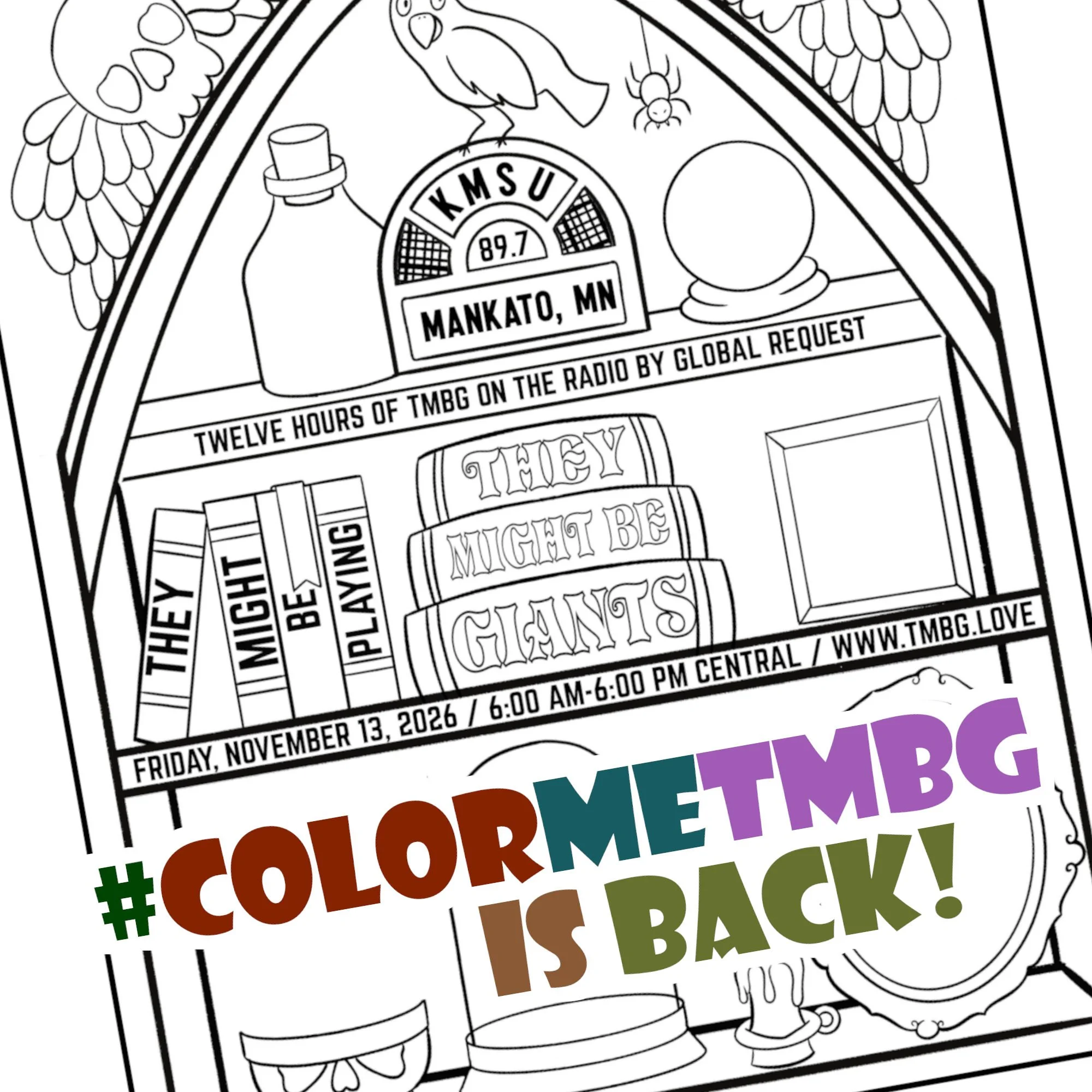 #ColorMeTMBG 2026 is now open!