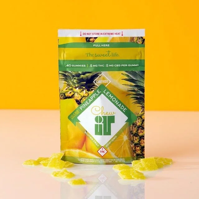 👀🍍🍋1:10 THC:CBD Pineapple Lemonade Chew iTs and Suck iTs dropping soon👀Check your local dispensary the beginning of December!! #thcsweetlife #weed #thc #cannabisinfused #co2 #edibles #cannabiscommunity #microdose #cbd #vegan #glutenfree #art #col