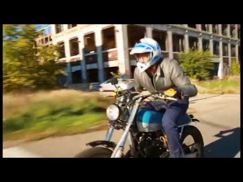 Exploring Detroit's Packard Plant on a Dirt Bike