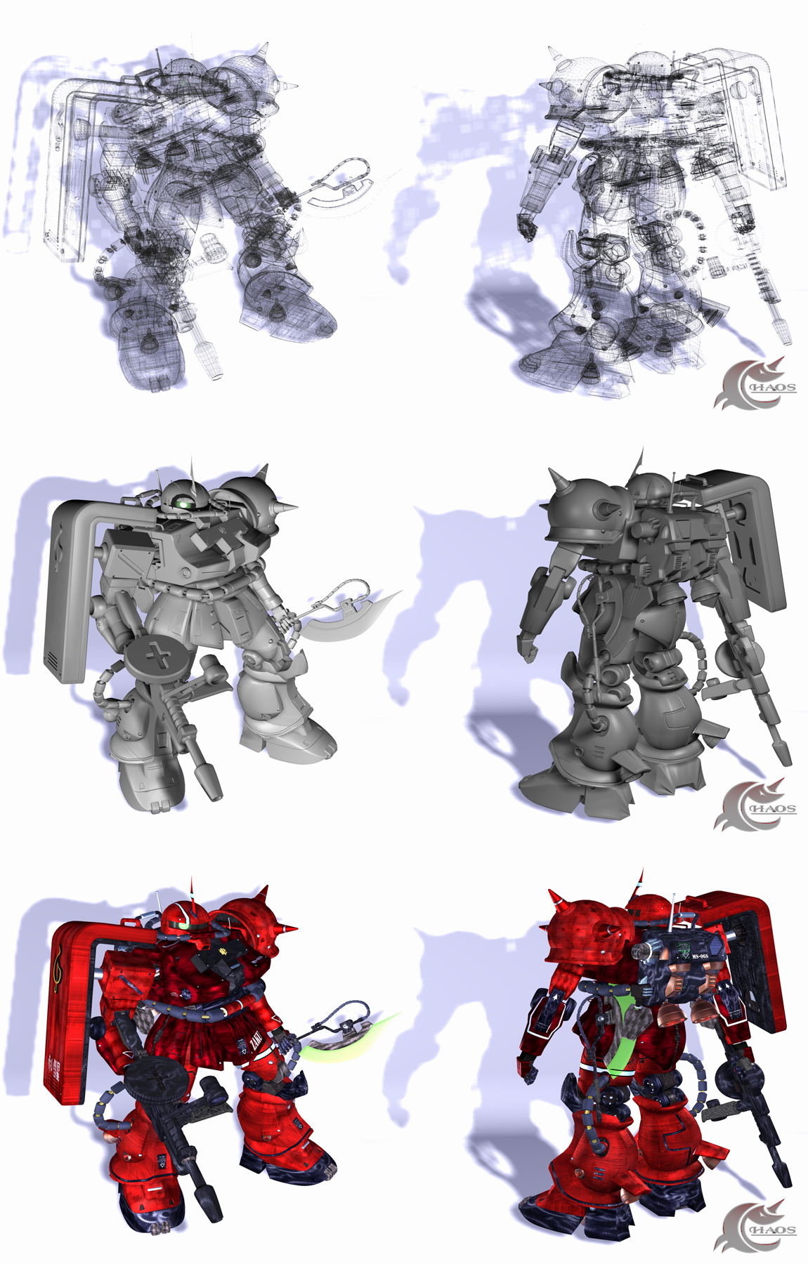 MS-06s Zaku II (1998 model)