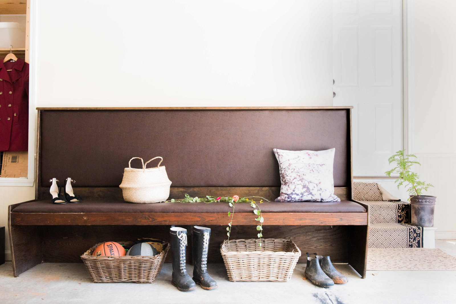  Cafe Bench, perfect for the mudroom or breakfast room... or wherever you like! 