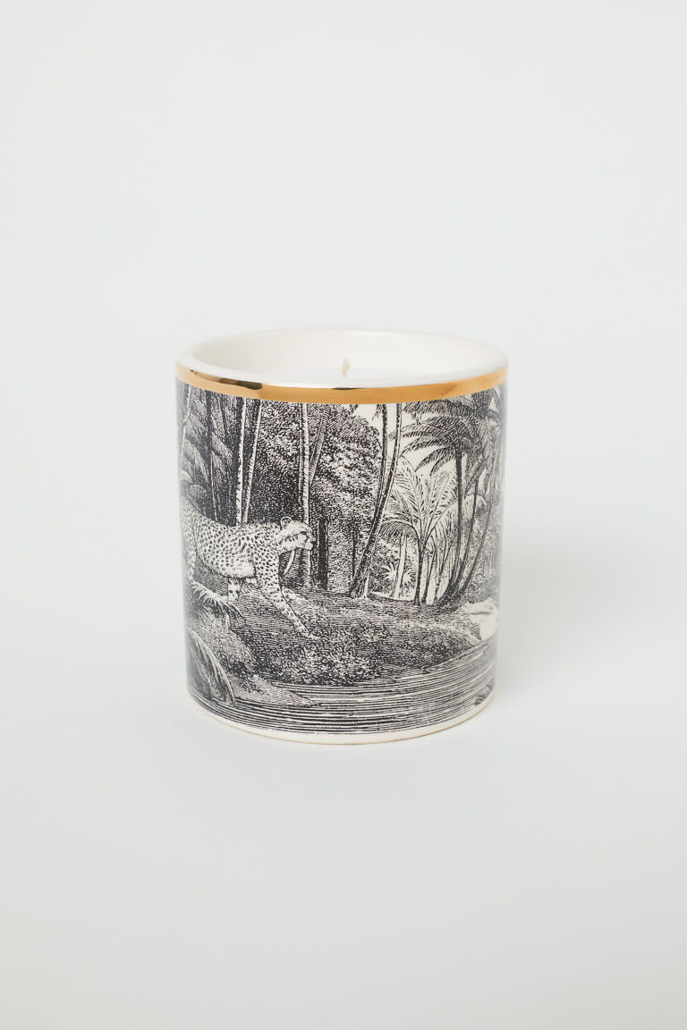 Tiger Jar Candle
