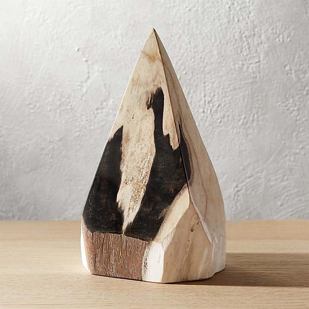 Wood Pyramid $49