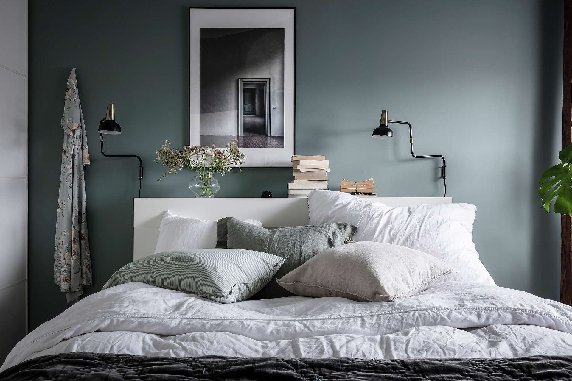 Go for Color in the Bedroom to keep things from feeling boring!