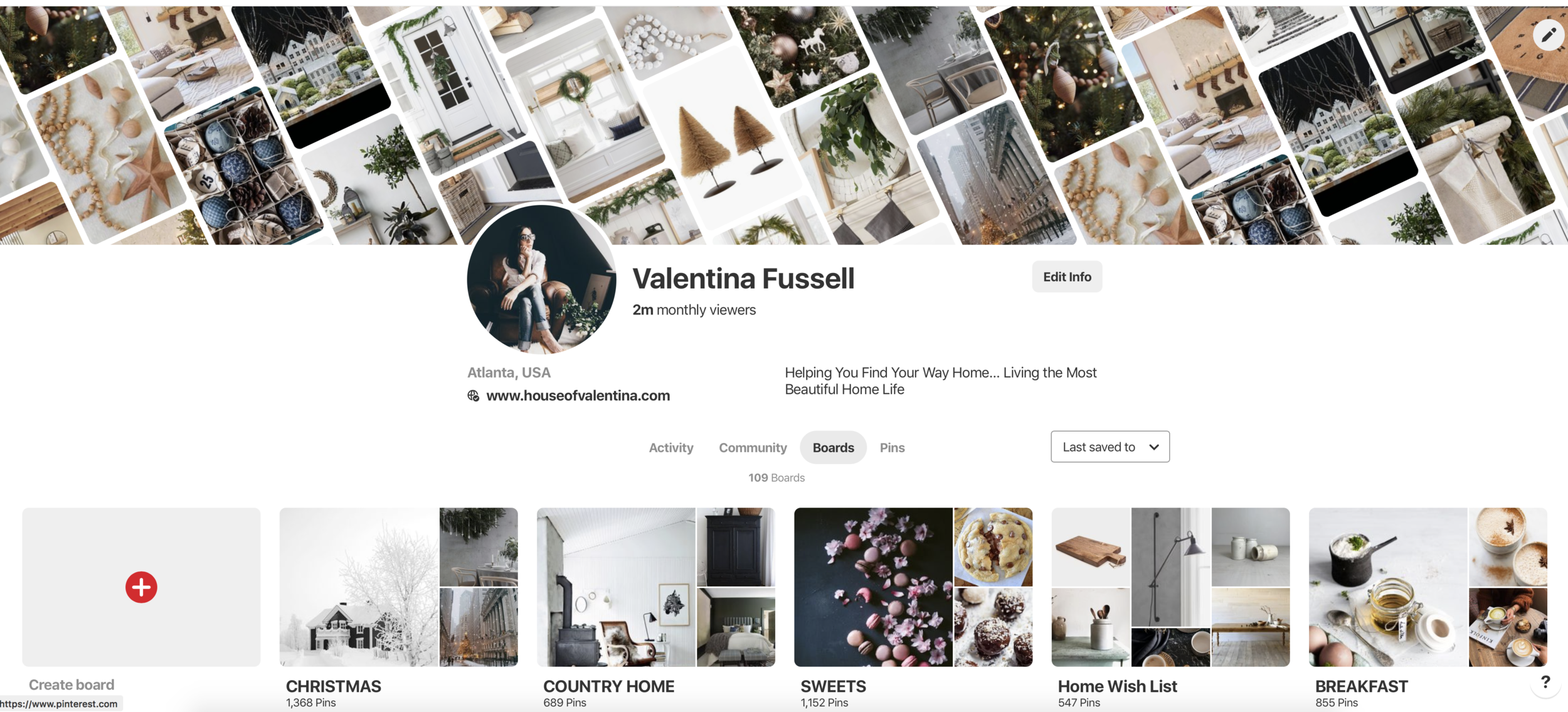 Valentina Fussell Pinterest
