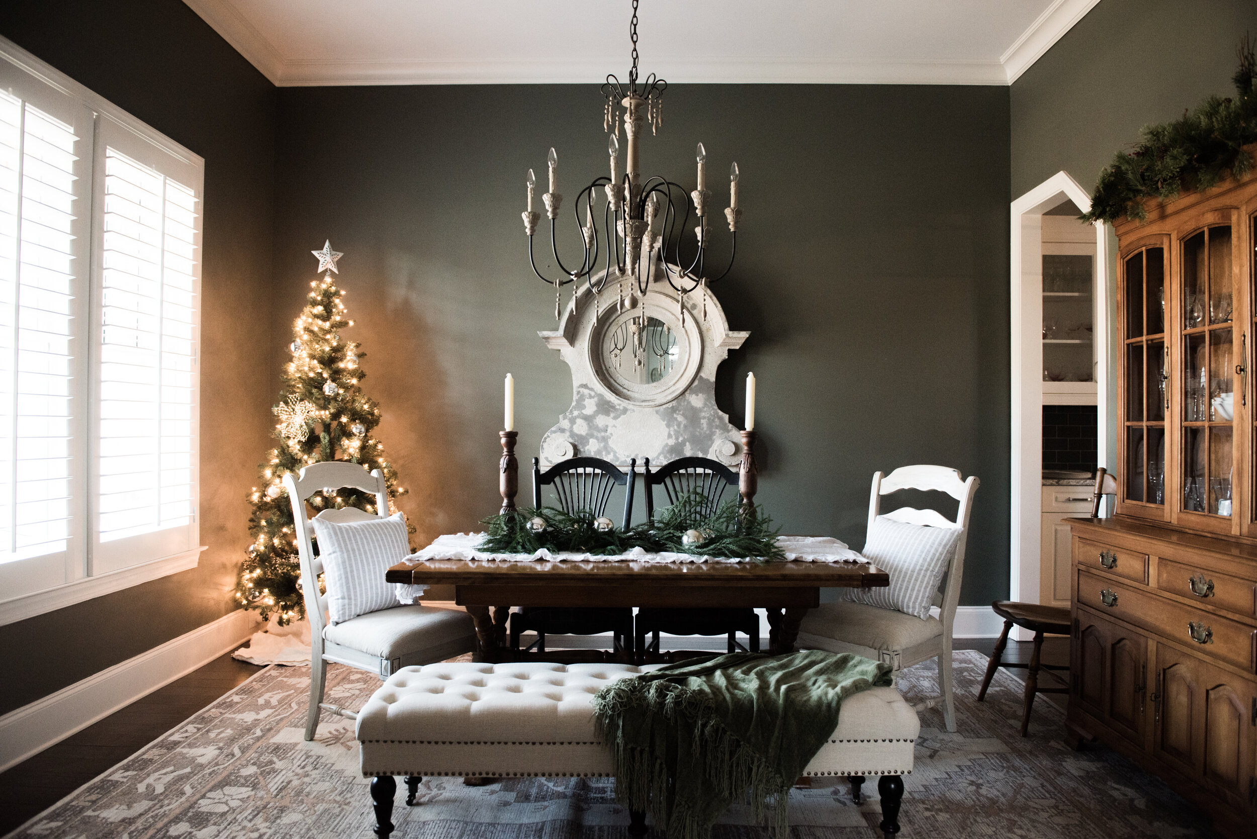 French Country Modern Christmas Dining Room | House of Valentina-11.jpg