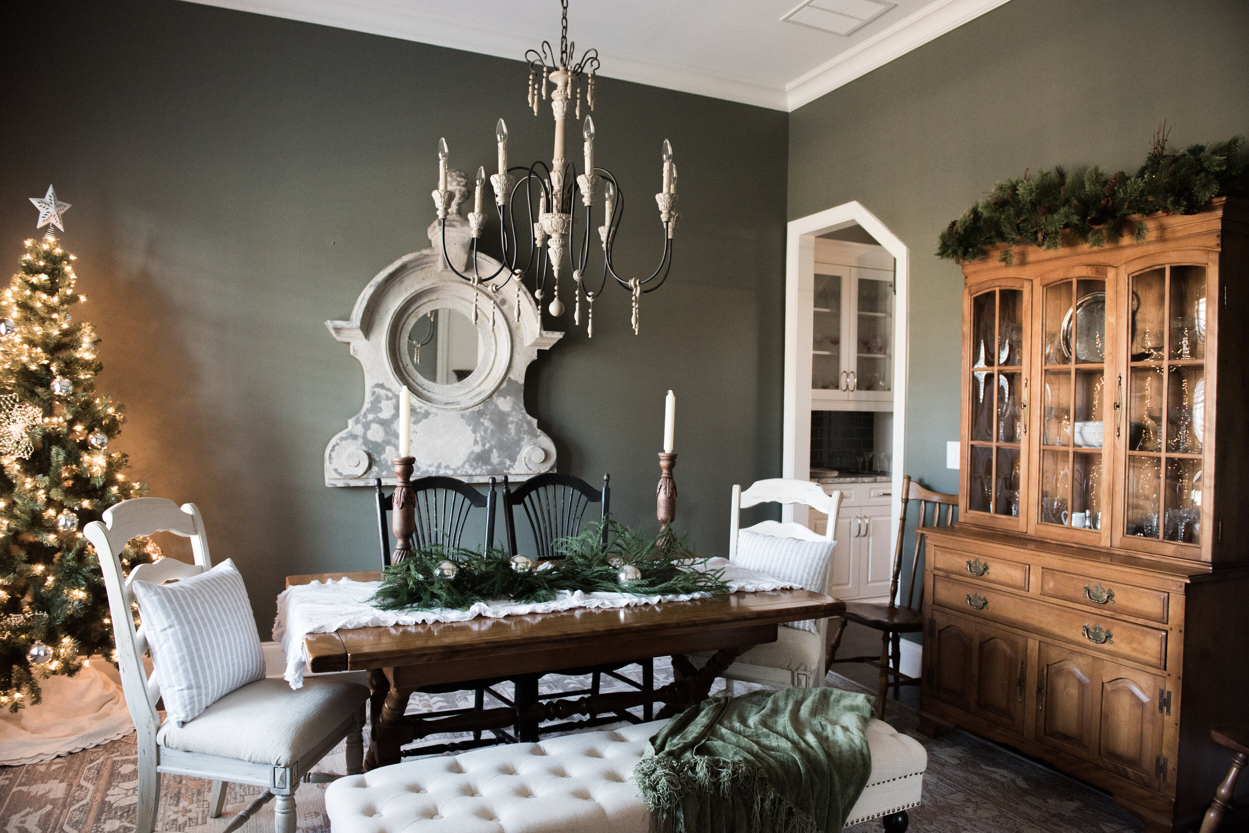 French Country Modern Christmas Dining Room | House of Valentina-4.jpg
