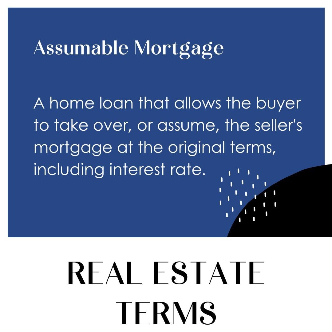 📈 Mortgage rates have remained stubbornly high. ⁣
 ⁣
But did you know that homebuyers can take over certain types of mortgages from the seller&mdash;at their original interest rates? ⁣
 ⁣
These loans, called assumable mortgages, may include U.S. gov