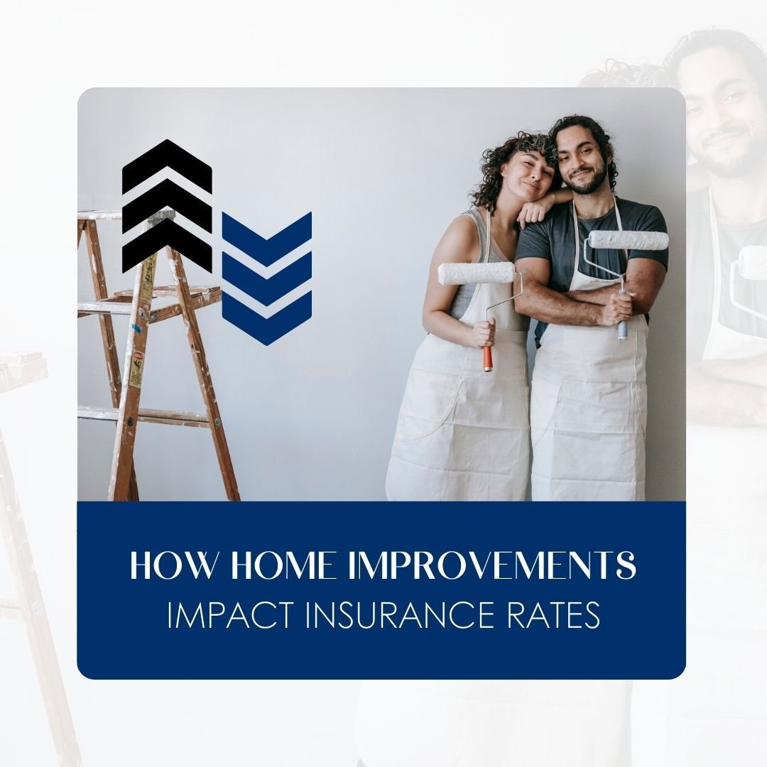 Did you know that while some home improvements can decrease your insurance premiums, others can raise them? ⁣
 ⁣
Improvements that can lower rates include:📉 Upgrading your electrical system📉 Adding a security system📉 Replacing your roof ⁣
 ⁣
Impro