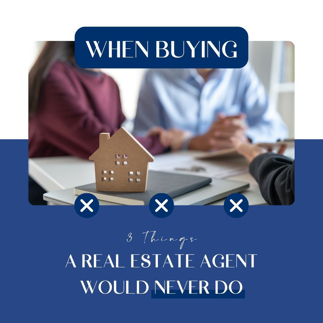 As real estate professionals, we know what can go wrong with a home purchase. 🙈 So, here are 3 things we would never do when buying a home: ⁣
 ⁣
❌ Hold out for a &ldquo;unicorn&rdquo; property.We decide what features matter most and focus on those. 