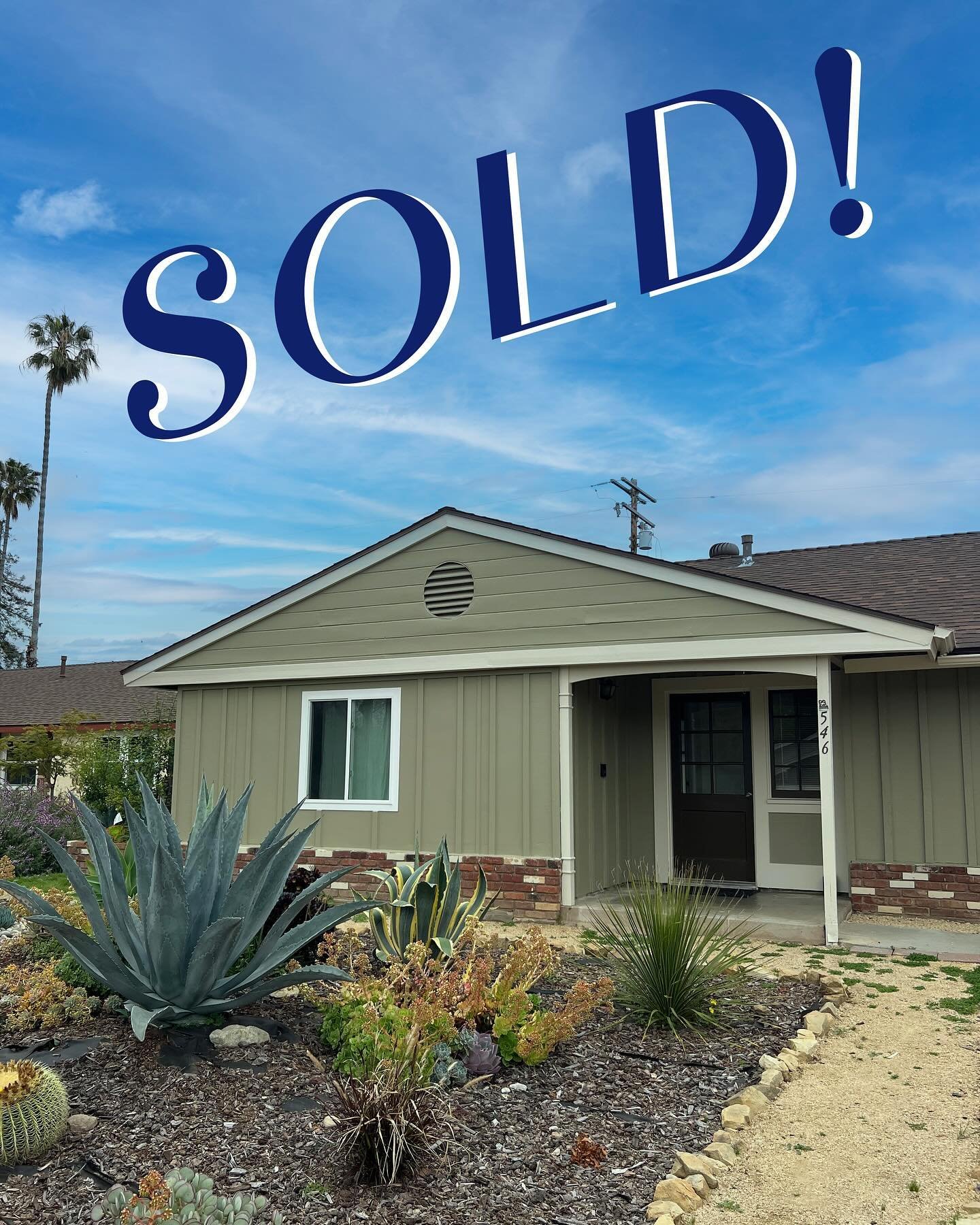 Happy Close of Escrow Friday to our lovely buyers! We are so excited they have a new home for their wonderful family!