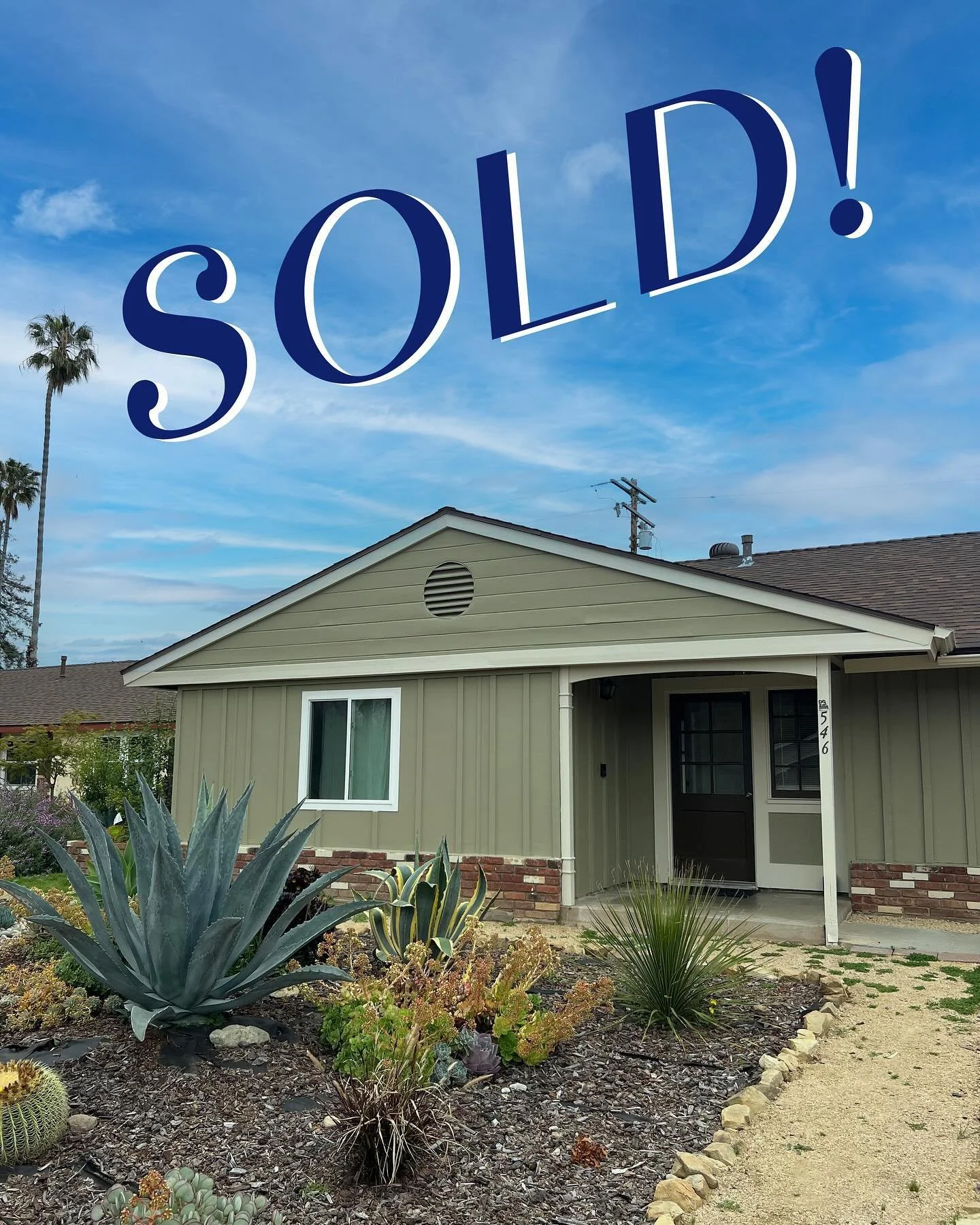 Happy Close of Escrow Friday to our lovely buyers! We are so excited they have a new home for their wonderful family!