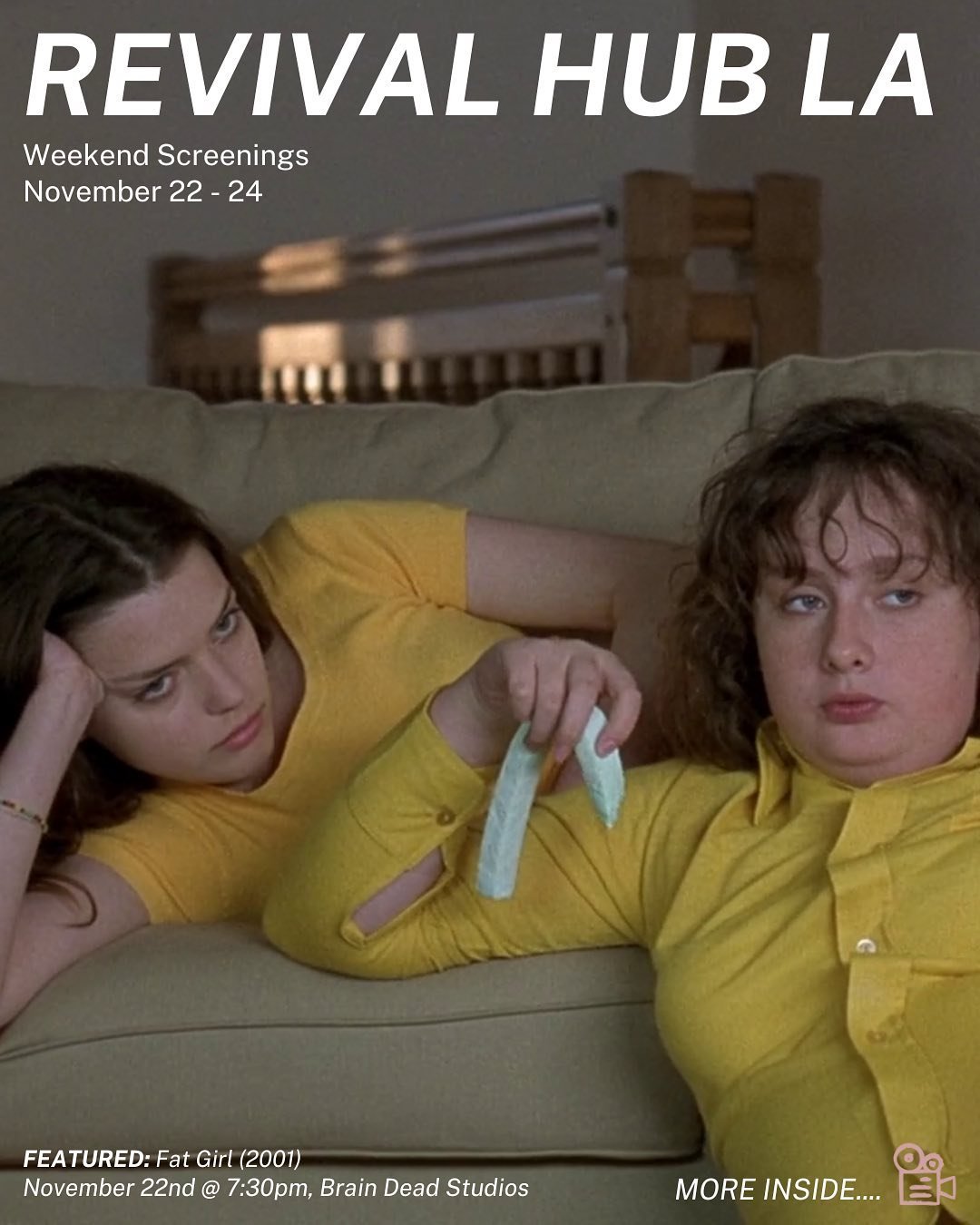 🎞 WEEKEND SCREENINGS 🎞
Swipe to see what&rsquo;s coming up *this weekend* at the repertory theaters around LA. For links to tickets and more info, check out the calendar on our website - link in bio!