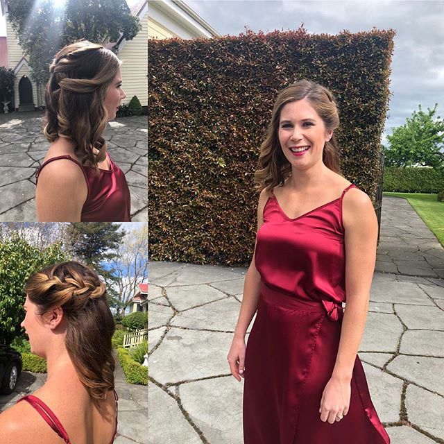 The gorgeous Kate, bridesmaid for Sian on Saturday