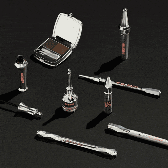 benefit brow line packaging design by dashdot