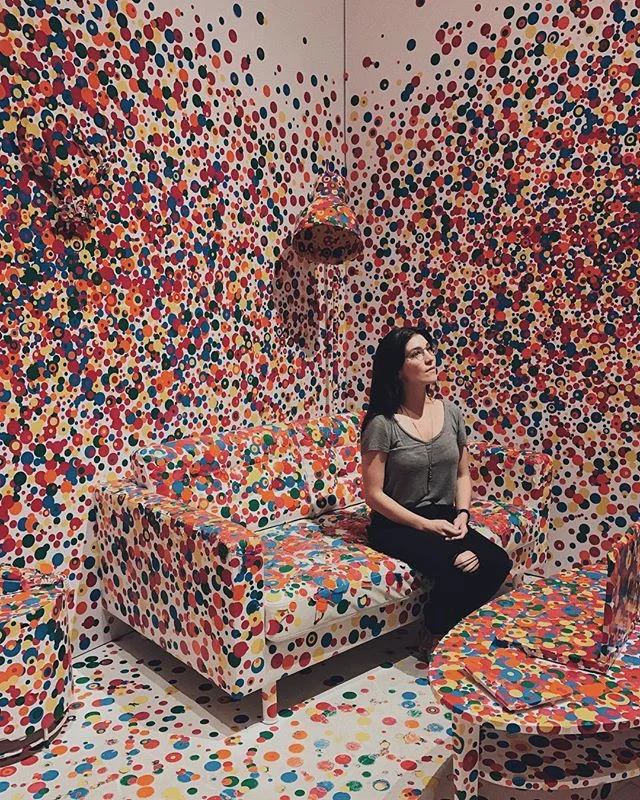 It was definitely worth it to drive to Seattle with no a/c on a 90 degree day for this exhibit. Yayoi Kusama is a genius. #yayoikusama #infinitymirrors #seattleartmusuem