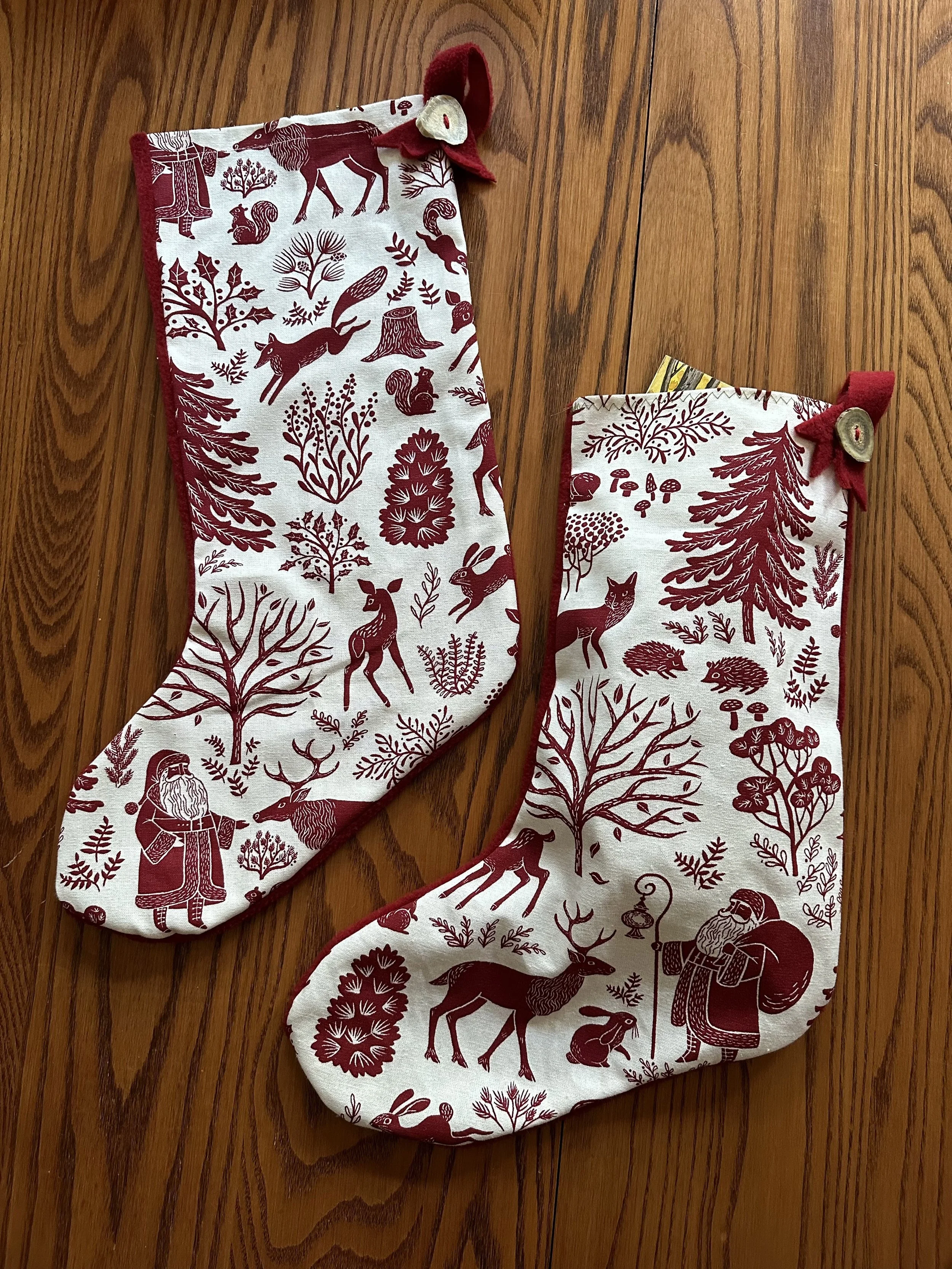 Santa Yule Stocking