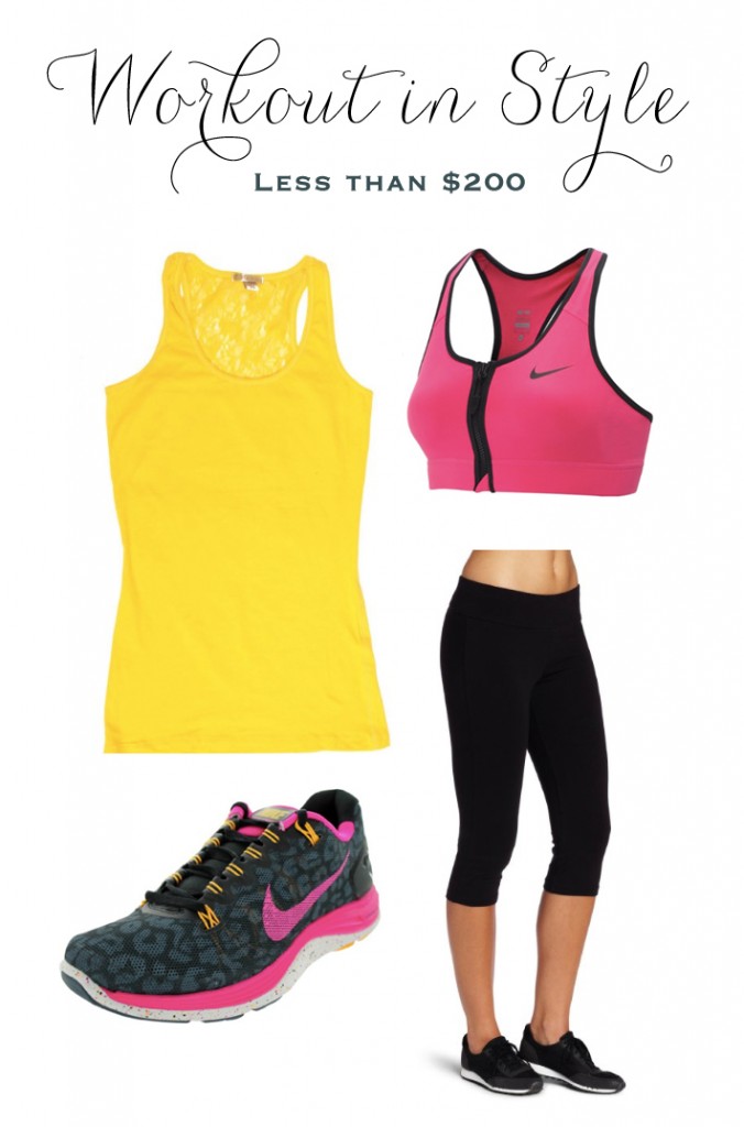 Pink-and-Yellow-Workout-Clothes