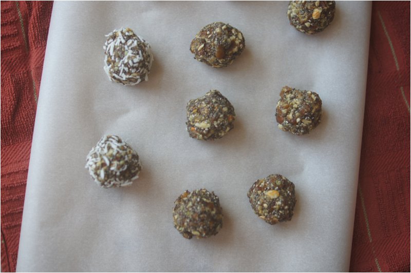 Coconut Lemon Chia Truffles