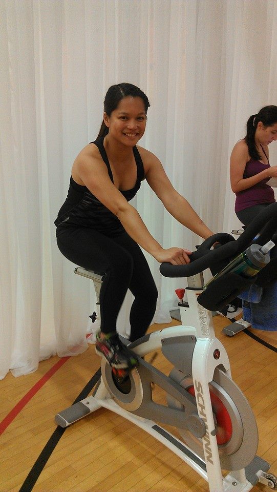 My friend Naomi at the Washingtonian Fit Fest
