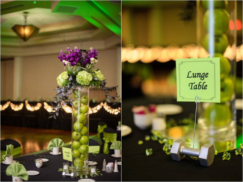Fitness Theme Wedding