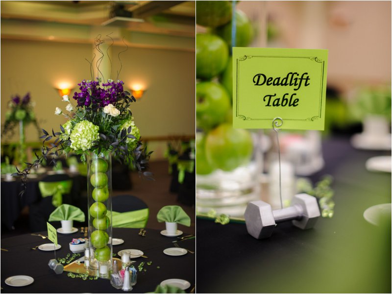 Fitness Theme Wedding