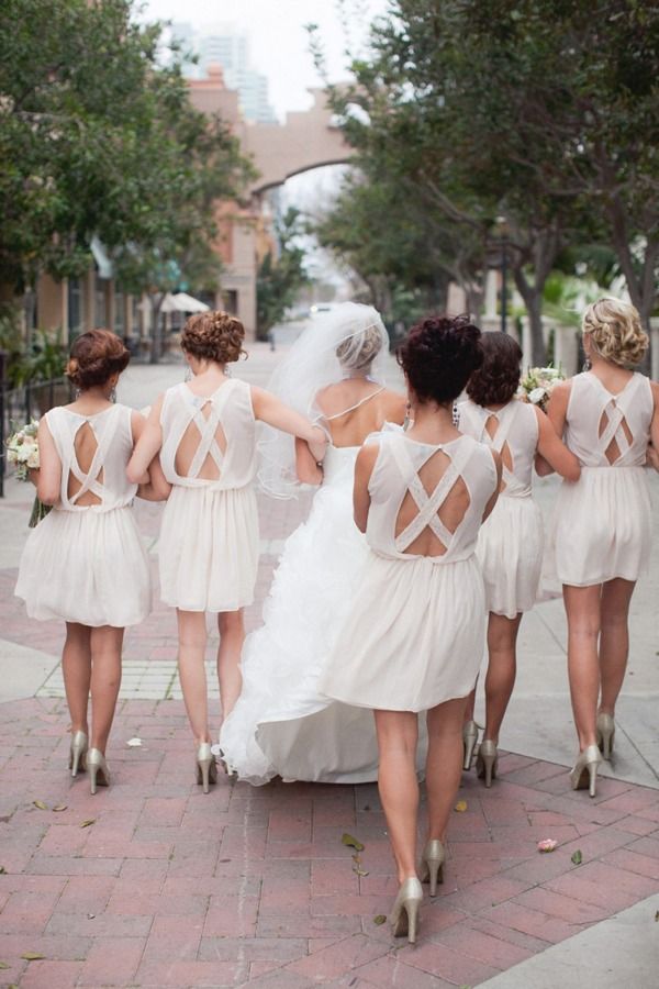 Backless Bridesmaid Dresses