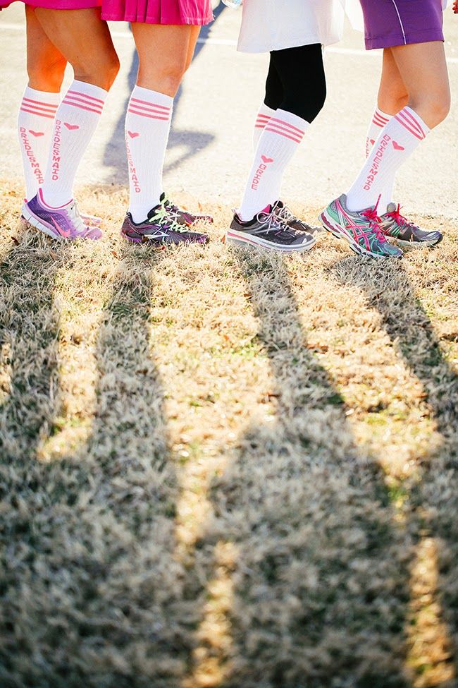 Bridesmaid Socks Wedding 5k