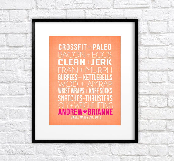 CrossFit Couple Print