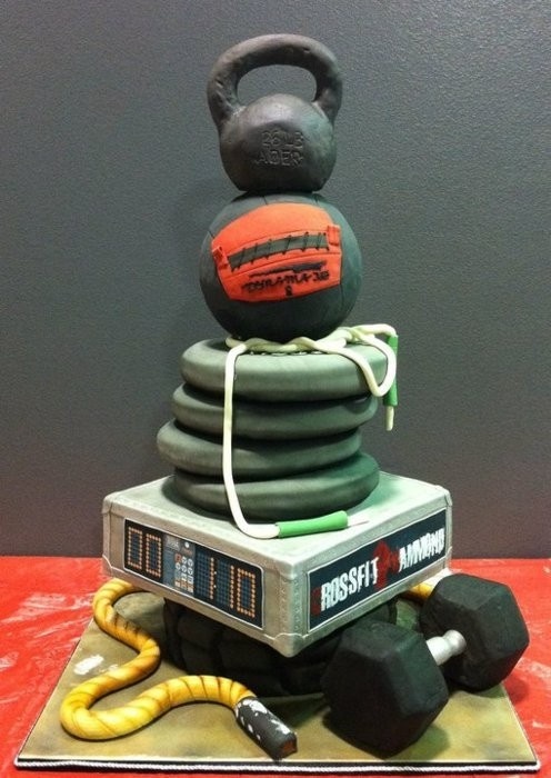 CrossFit Grooms Cake