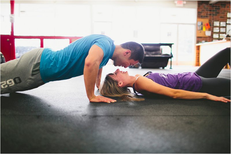 CrossFit Couple Engagement Photos