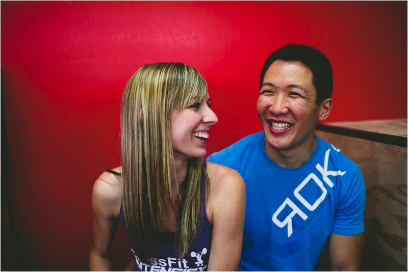 CrossFit Couple Engagement Photos