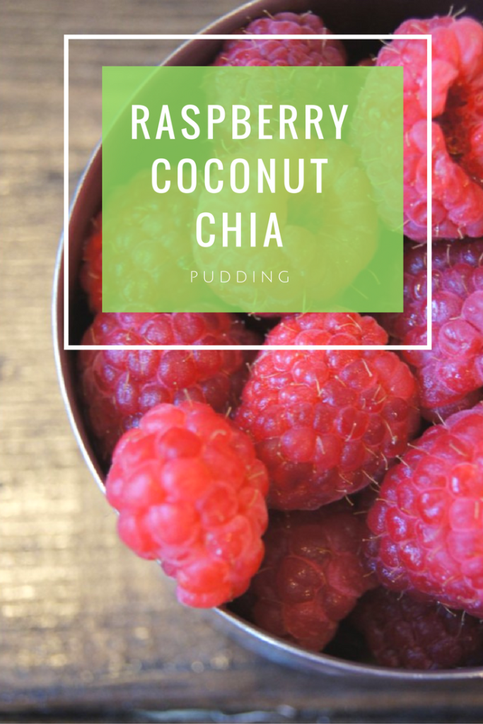 Raspberry Chia Seed Pudding