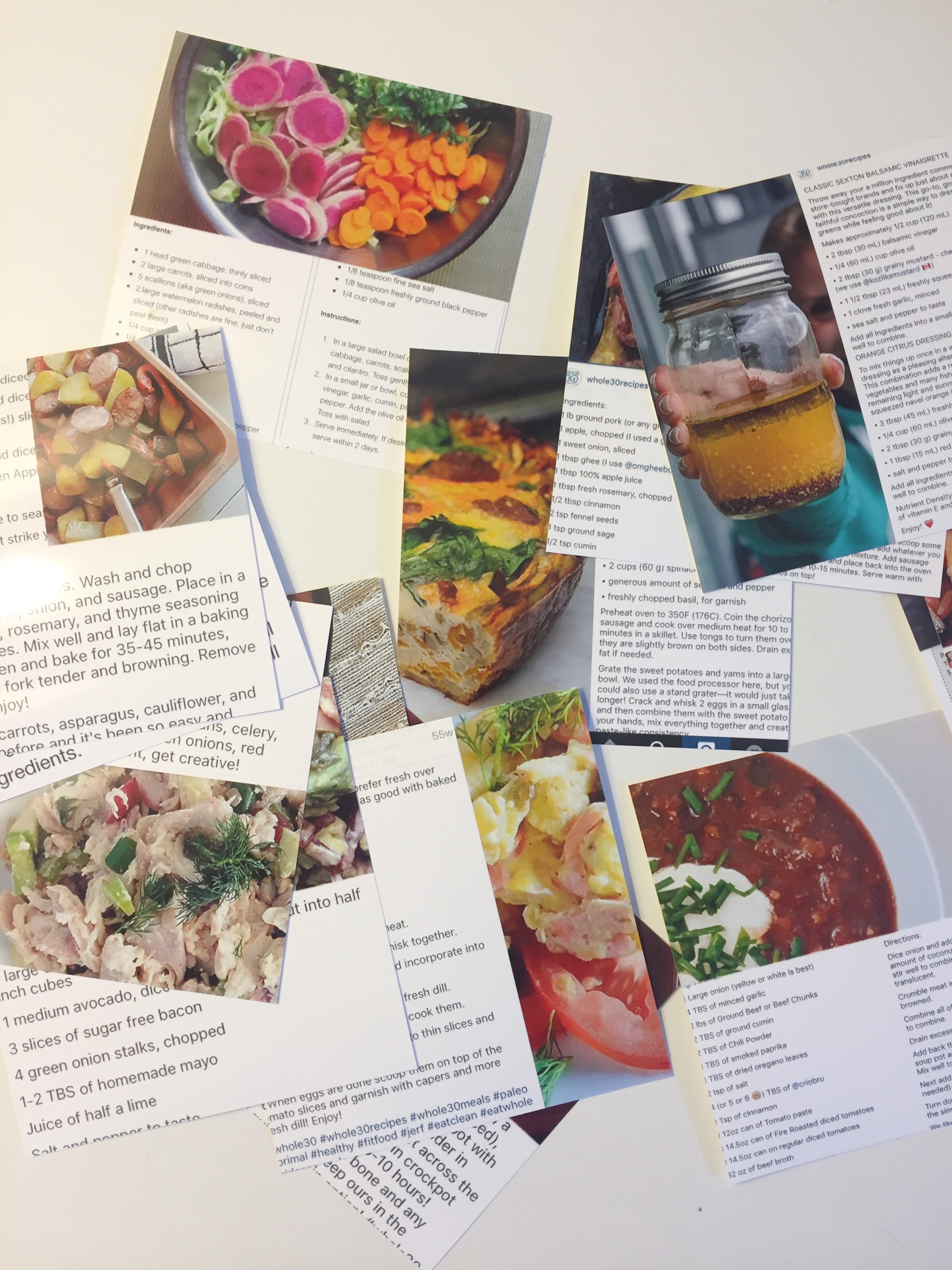 Easy Recipe Cards