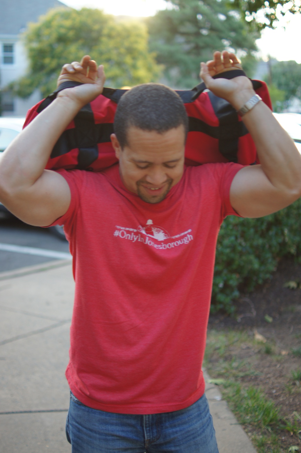 Rep Fitness How to Fill Your Sandbag Pinterest Image 2