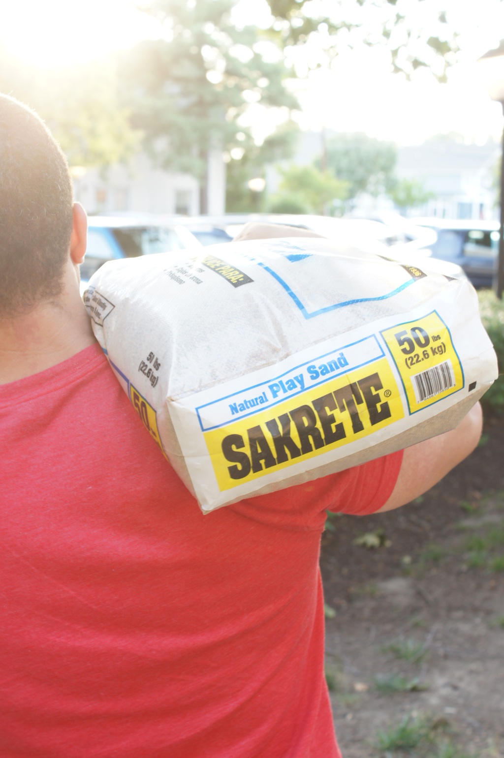 Rep Fitness How to Fill Your Sandbag Pinterest Image 9
