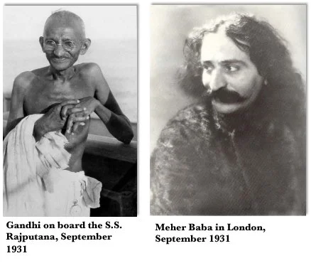 Manifesting Truth and Non-Violence  in the Friendship of Gandhi and Meher Baba