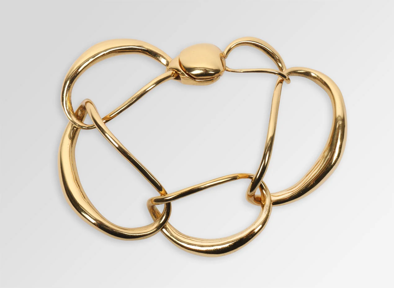 Liquid Chain Bracelet - 24K Gold-Plate