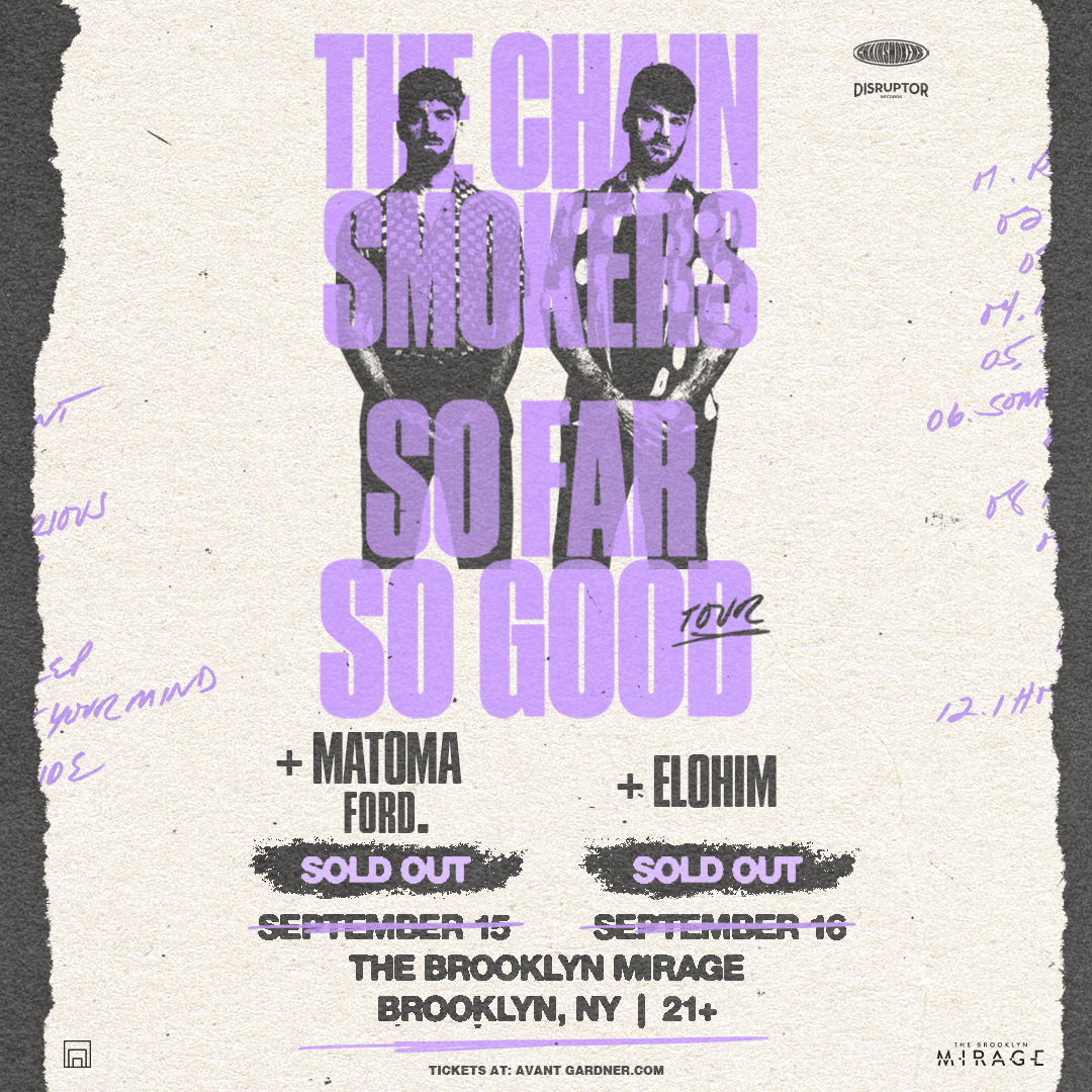 The Chainsmokers - SOLD OUT