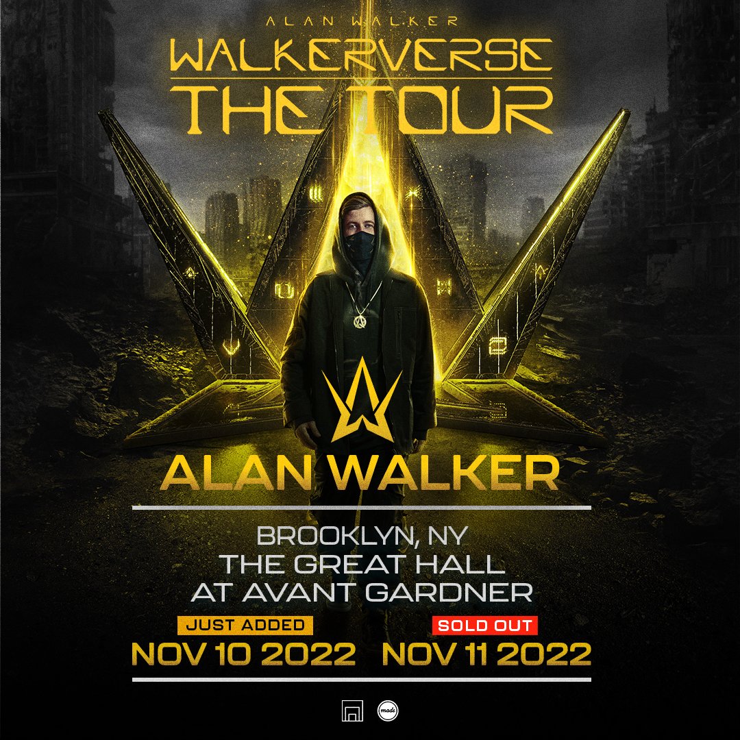 Alan Walker (Thursday)