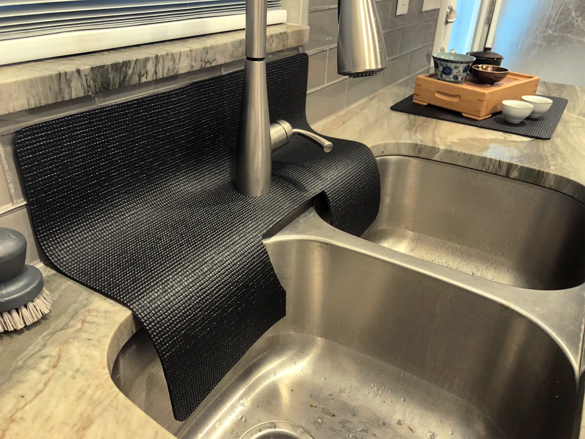KITCHEN SINK EDGE GUARD, protects sink edge from chipping and water damage  — Comfy Kitchen Creations