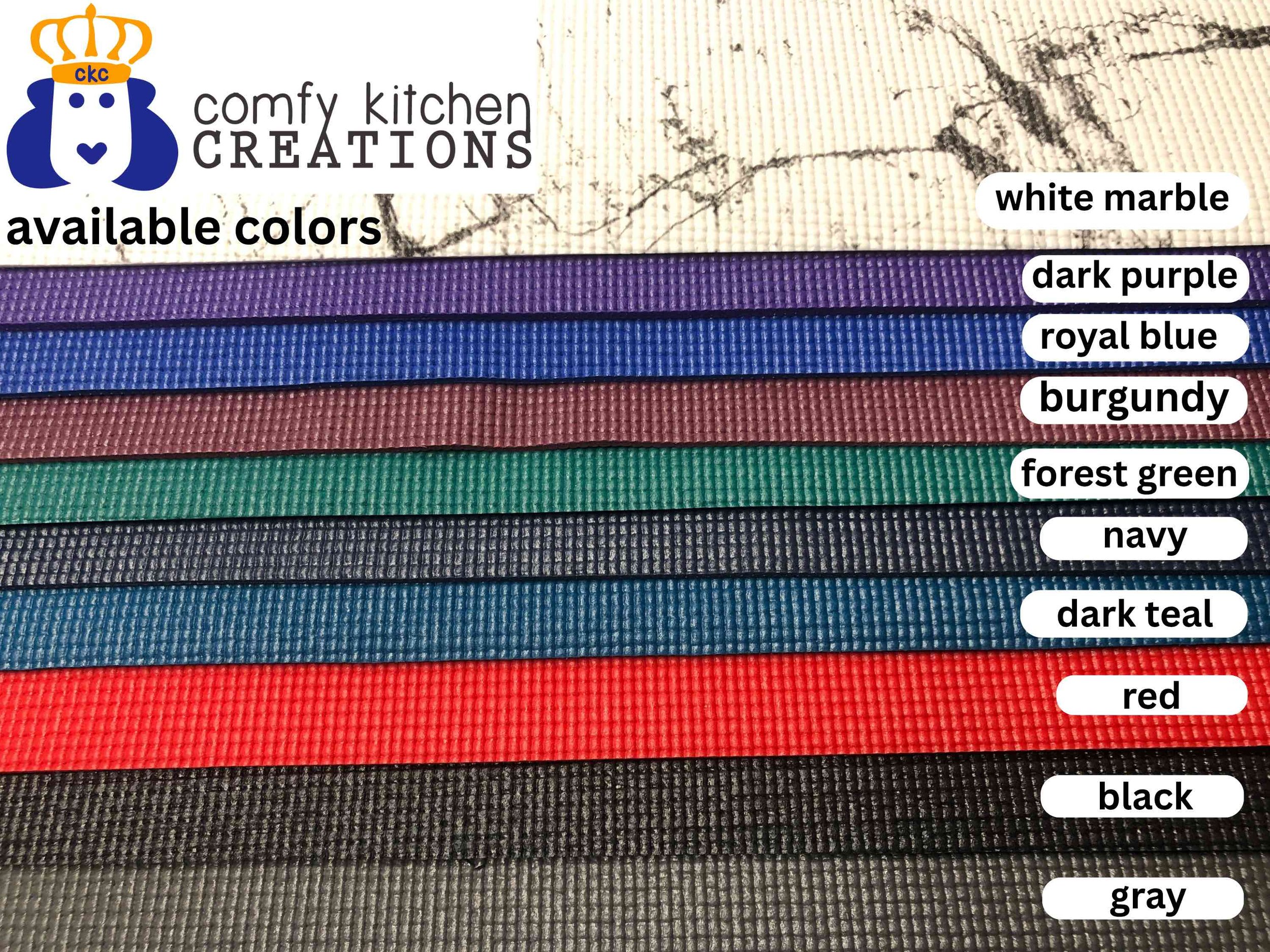 CKC Color Swatch 2026 Includes White Marble.jpg
