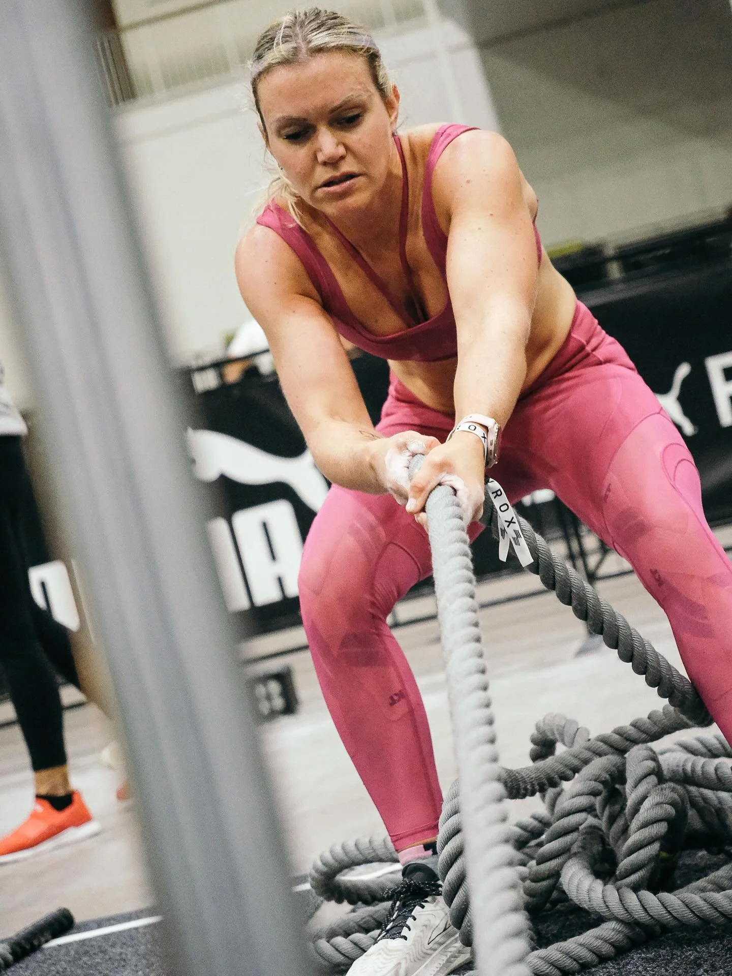 Sweat is my favorite accessory. 💦✨
Making endorphins is my favorite form of self-care. 😅💖

HYROX, let&rsquo;s gooooo! 🚀

#HYROX #RaceDayReady #NeverBored