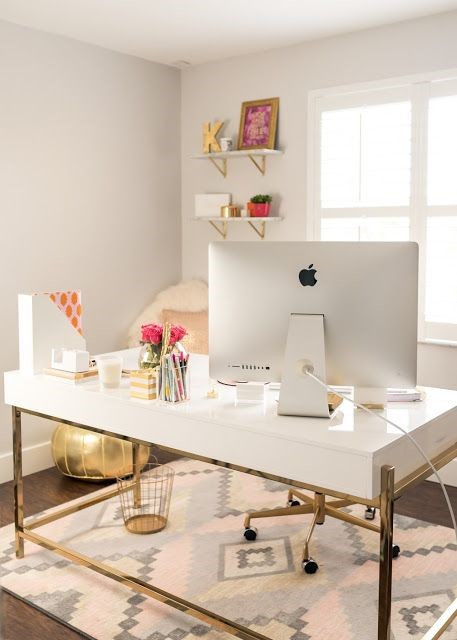  These  chic office essentials  are a lovely touch. 