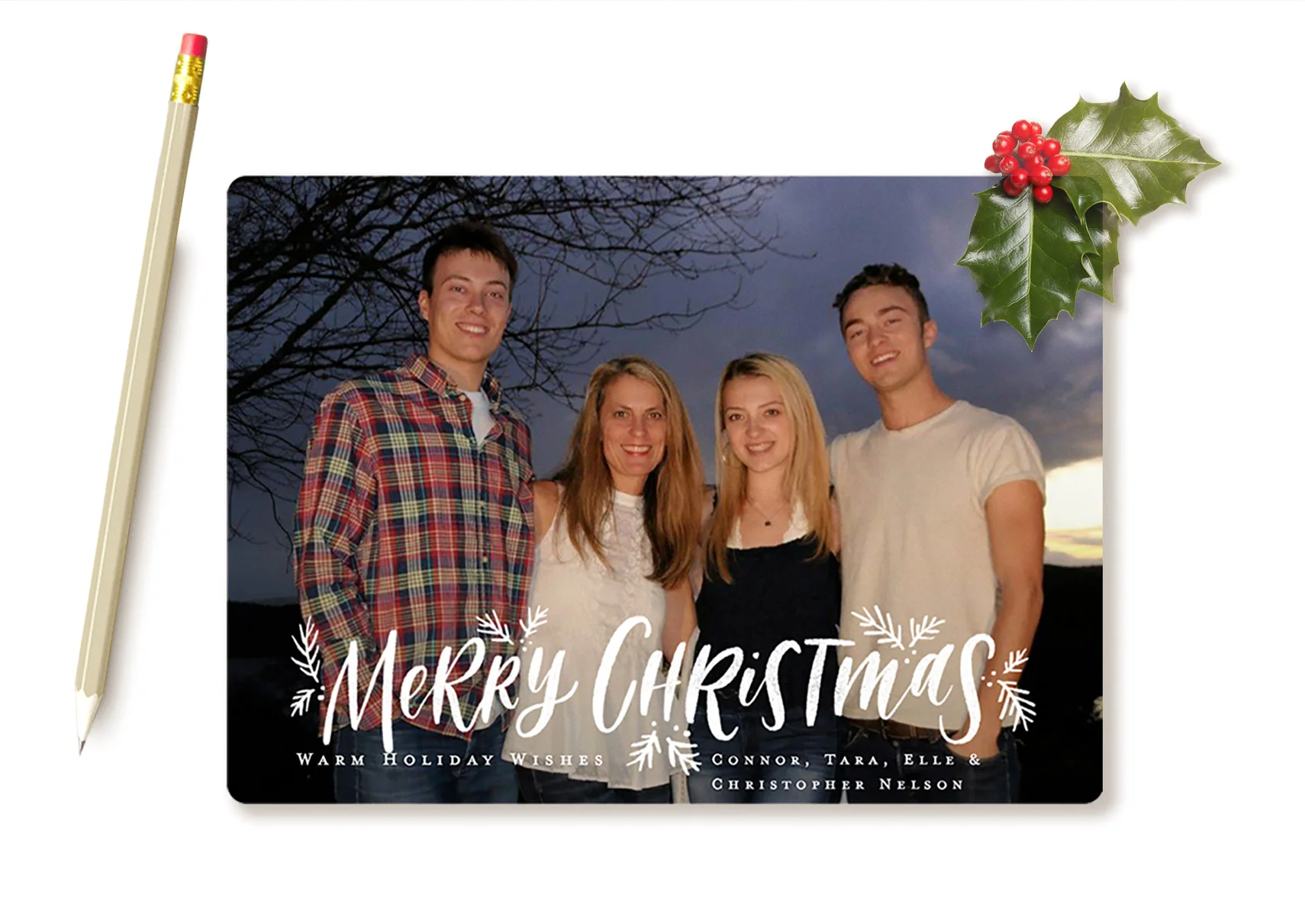 We love our new holiday card from Minted !