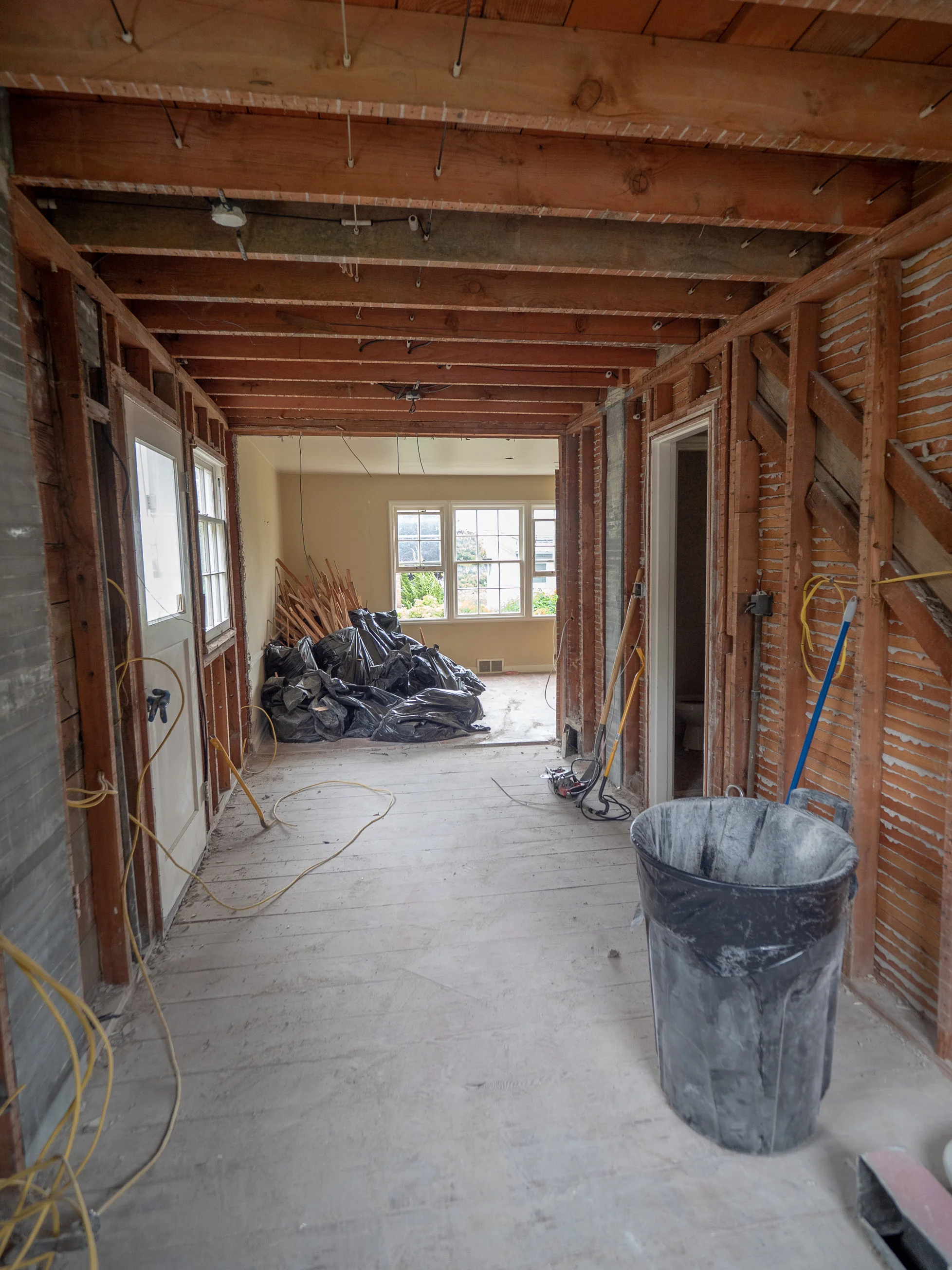 Now the kitchen has tons of light! But, we didn't stop there...